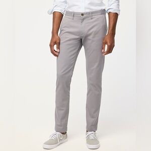 J. Crew Factory Flex Slim Men's Gray Chinos Pants W34 L34